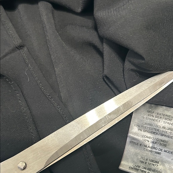 Alice + Olivia, Embellished Black Top with Beaded Collar - Picture 8 of 8